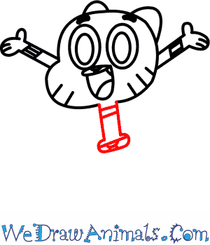 How to draw gumball from the amazing world of gumball
