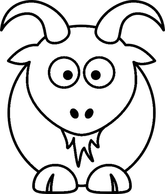 Baby farm animal printable coloring pages