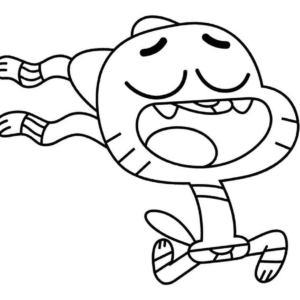 The amazing world of gumball coloring pages printable for free download