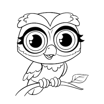 Page small owl coloring pages images