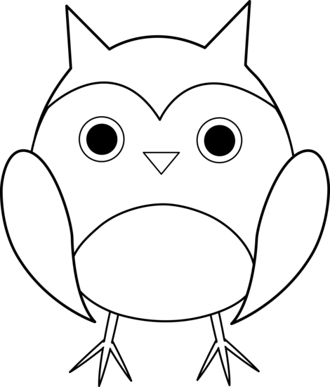 Cute free clip art and coloring pages cute owl drawing owl clip art owl coloring pages