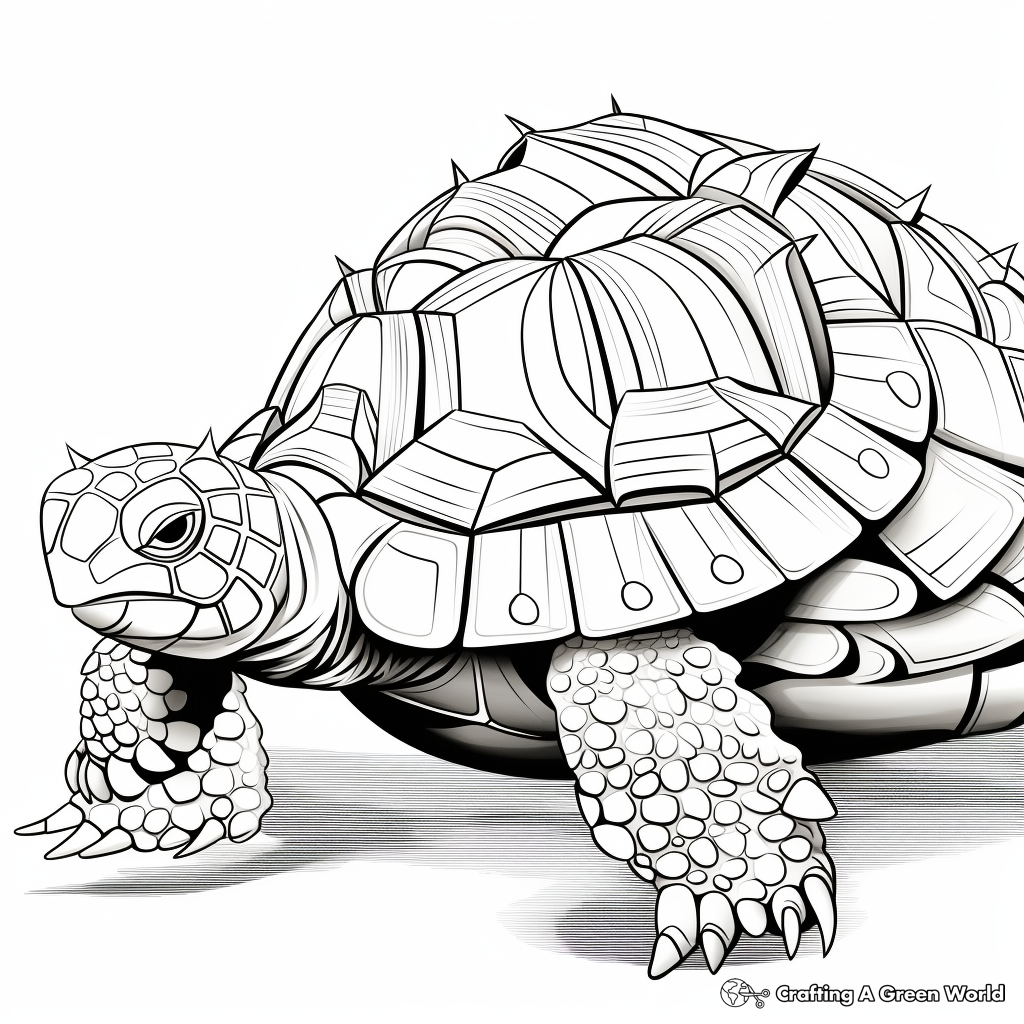 Turtle coloring pages