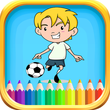 Sports coloring book for kids