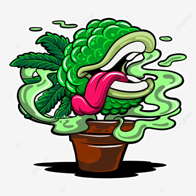 Weed monsters cartoon artwork illustration cartoon png transparent clipart image and psd file for free download