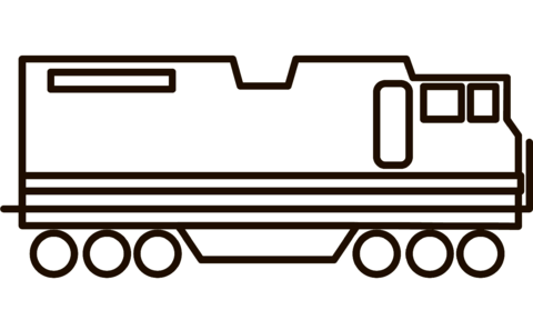 Diesel lootive coloring page free printable coloring pages