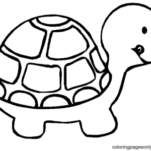 Turtle coloring pages printable for free download