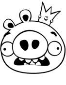 King smoothcheeks coloring page free printable coloring pages