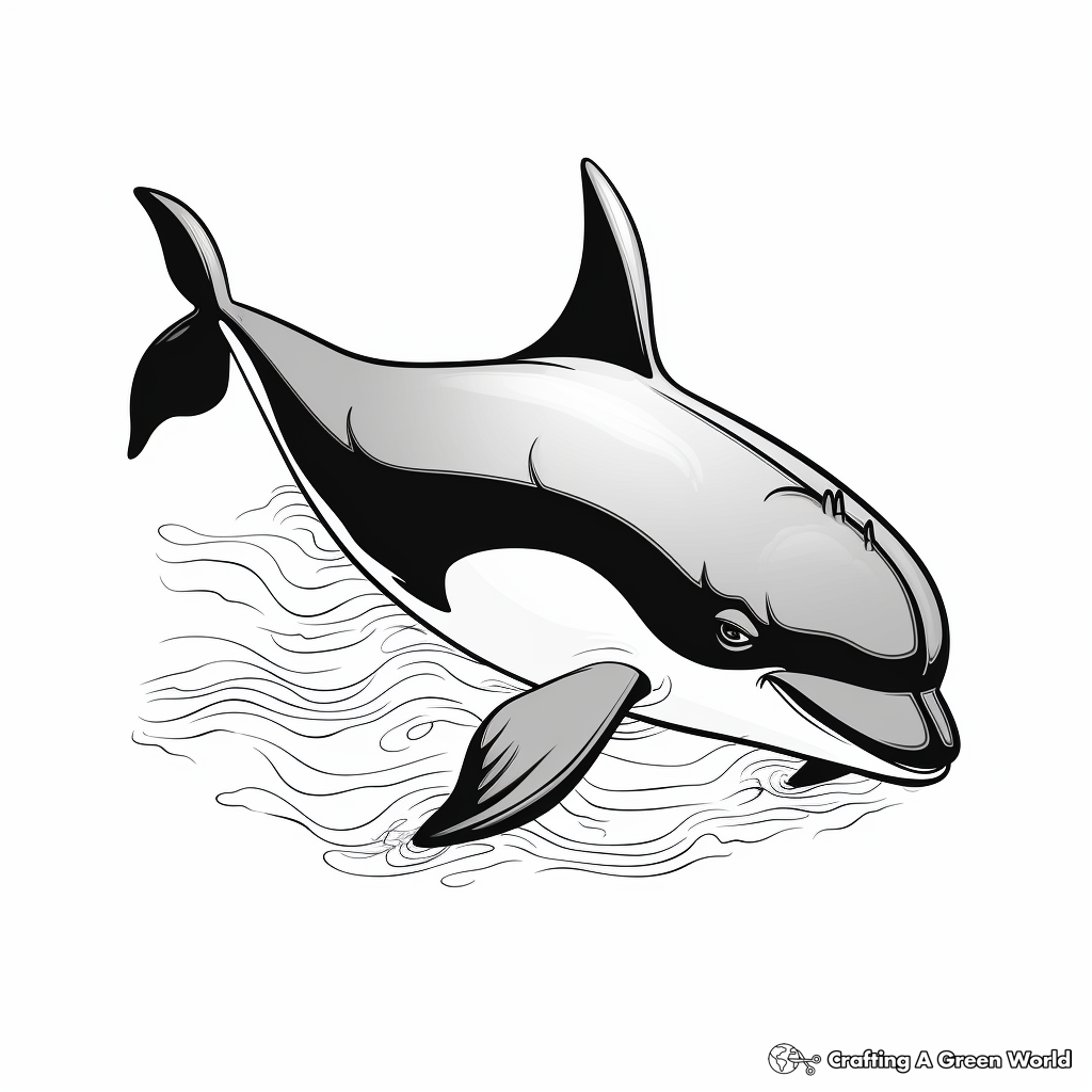 Whale coloring pages