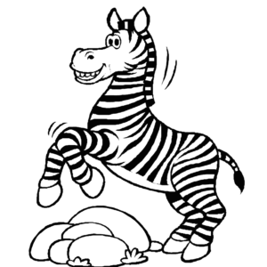 Zebra coloring pages printable for free download