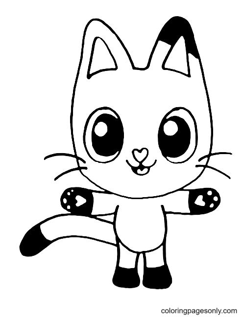 Gabbys dollhouse coloring pages