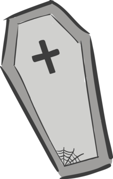 Coffin drawing png transparent images free download vector files
