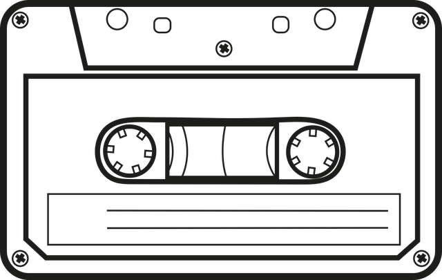 Free cassette vector art