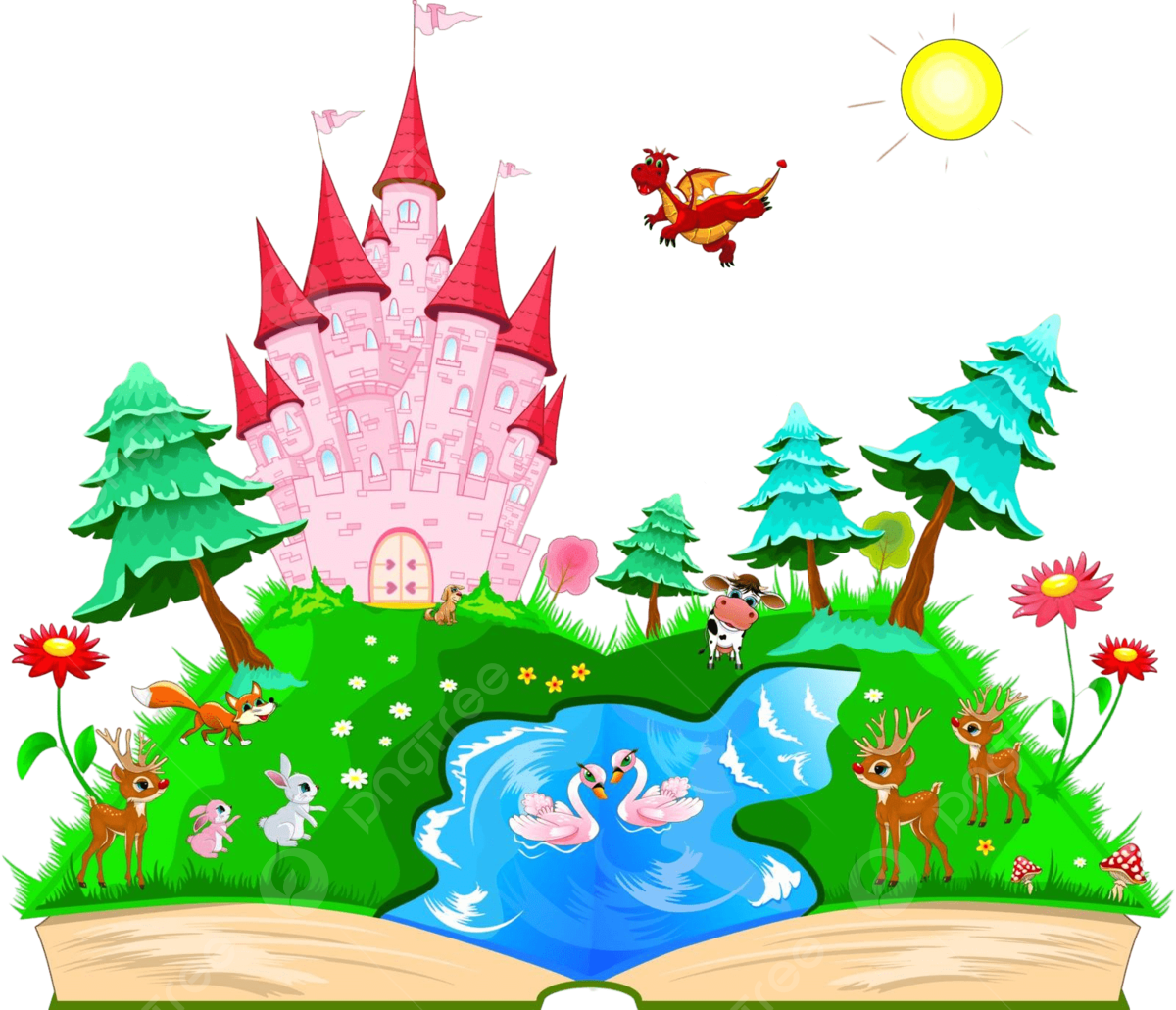 Fantasy castle coloring book png transparent images free download vector files
