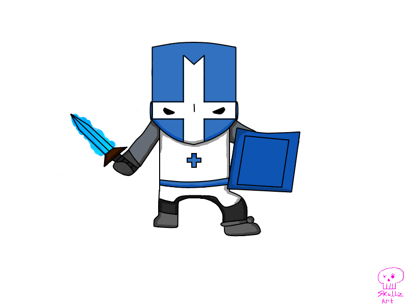 Castle crashers blue png