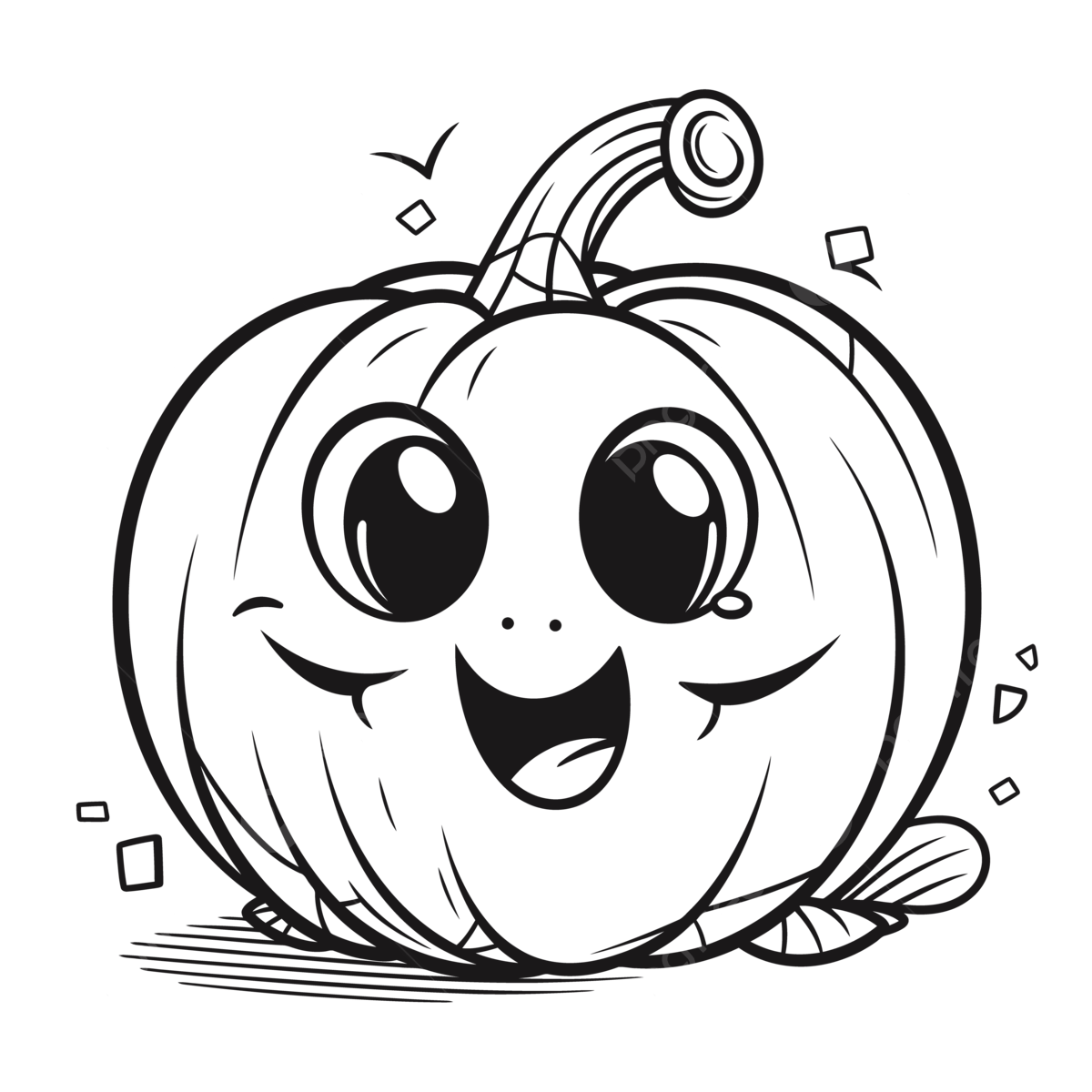 Halloween coloring pages for cute pumpkin outline sketch drawing vector pumpkin drawing halloween drawing wing drawing png and vector with transparent background for free download