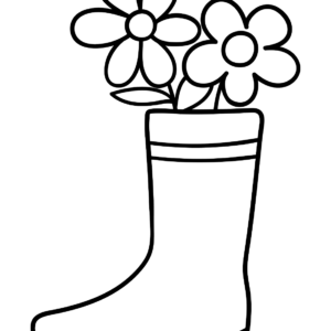 Boots coloring pages printable for free download