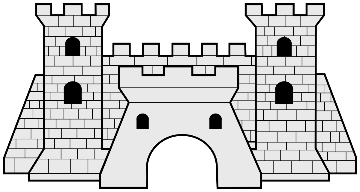 Filecoa illustration elements building castle vsvg