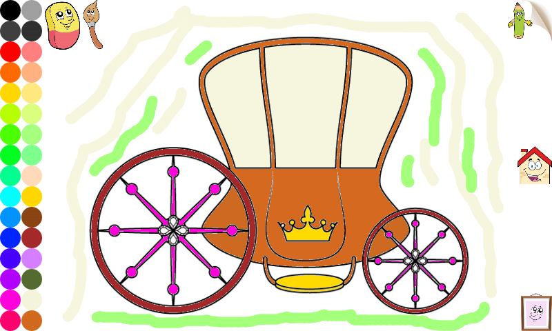 Princess coloring pages