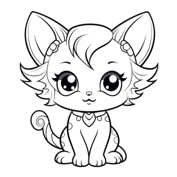 Cat cartoon doodle kawaii anime coloring page cute illustration drawing clipart character chibi manga ics cat drawing car drawing anime drawing png transparent image and clipart for free download