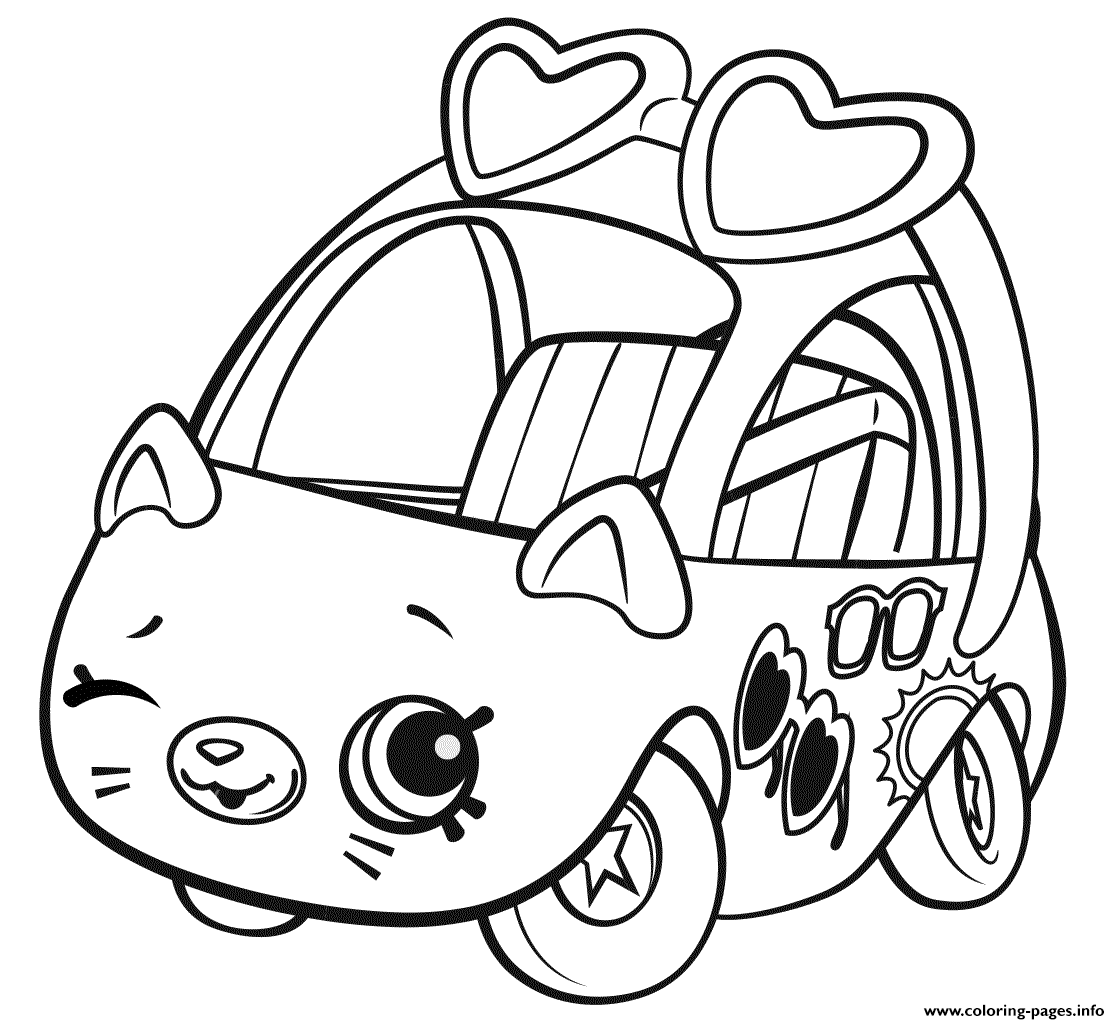 Print shopkins cutie cars sunny sedan coloring pages shopkins colouring pages cars coloring pages shopkins cutie cars