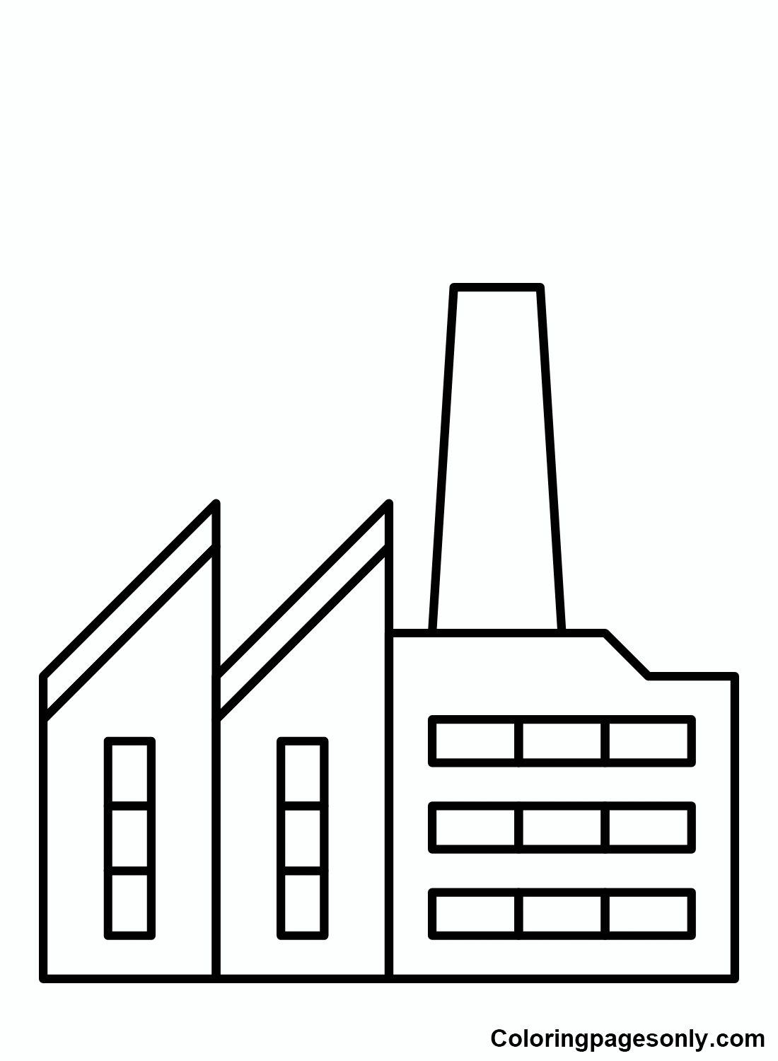 Factory coloring pages printable for free download