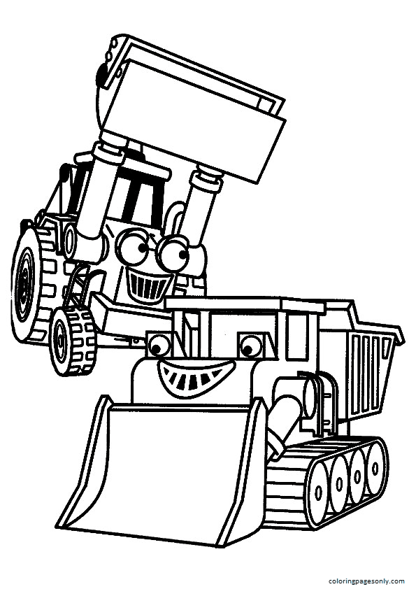 Tractor coloring pages printable for free download