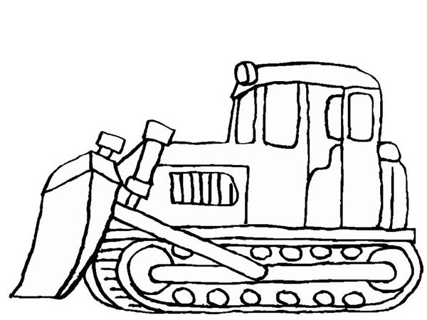 Snow mover in digger coloring page coloring pages printable coloring printable coloring pages
