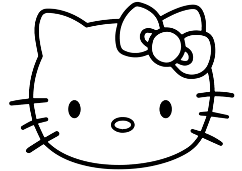 Hello kitty logo svg file hello kitty colouring pages hello kitty coloring kitty coloring