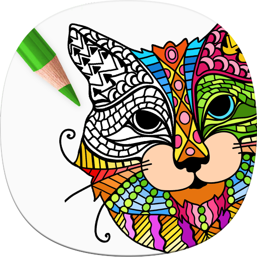 Cat coloring pages for adults