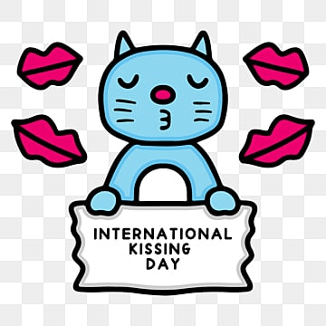 Kissing cat clipart images free download png transparent background