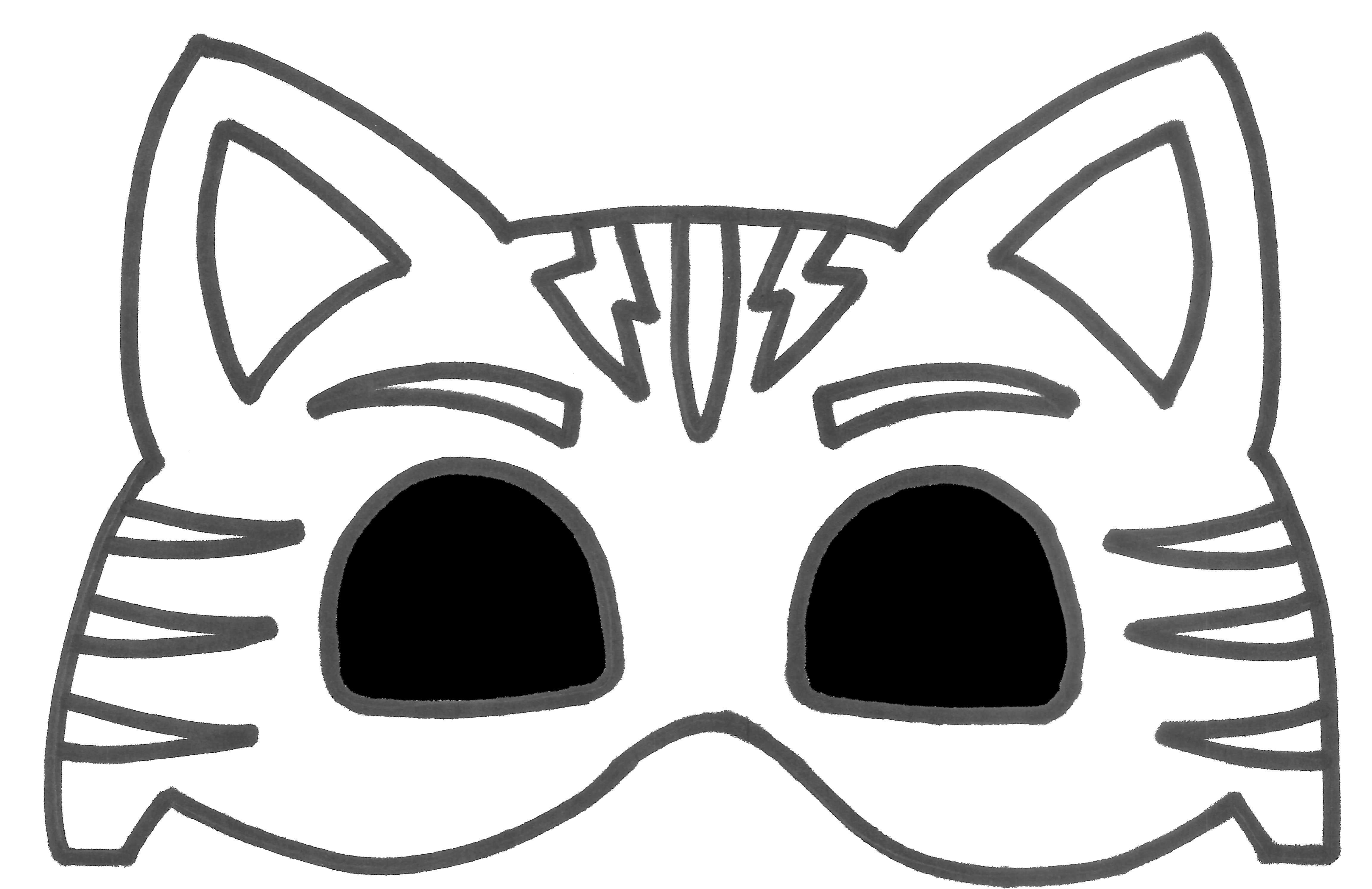 Mask costume coloring book party masquerade ball