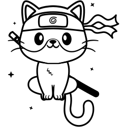 Ninja coloring pages