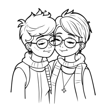 Lesbian outline png transparent images free download vector files