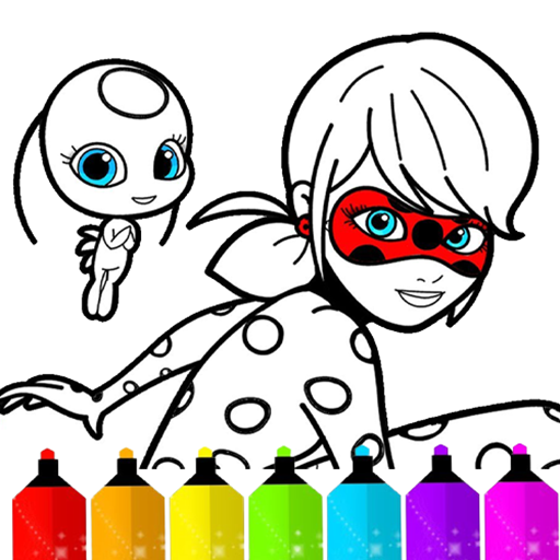 Ladybug coloring book â apps on