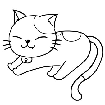 Page cat coloring books images