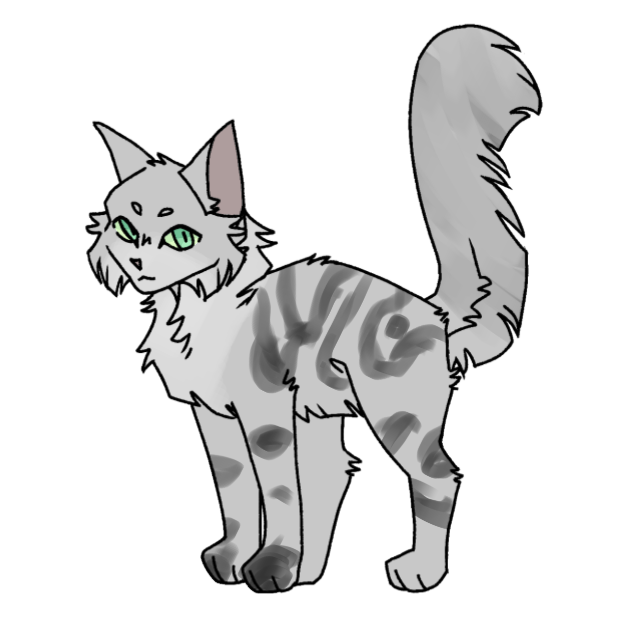 More realistic warrior cats designs base by spadecraft rwarriorcats
