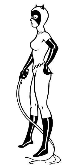 Coloring page catwoman superheroes â printable coloring pages