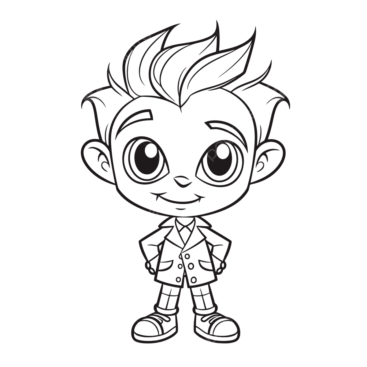 Suit coloring page png transparent images free download vector files