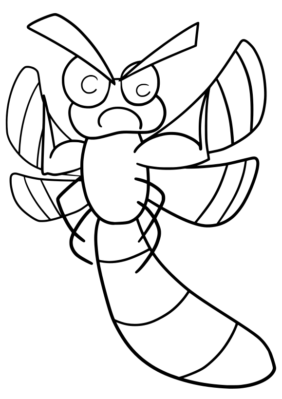 Dragonfly drawing for coloring page free printable nurieworld