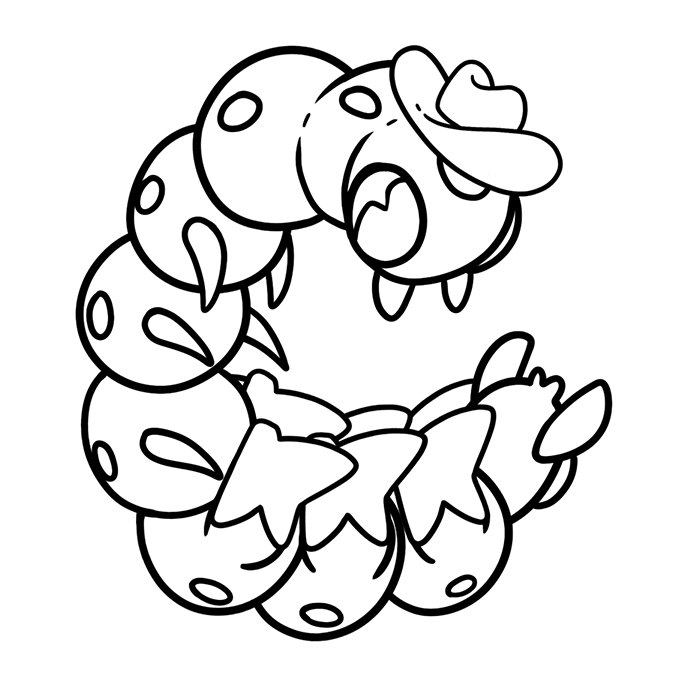 Cowboy grapefruit doodle by drachendesigns on