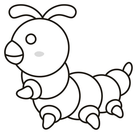 Bug coloring page free printable coloring pages