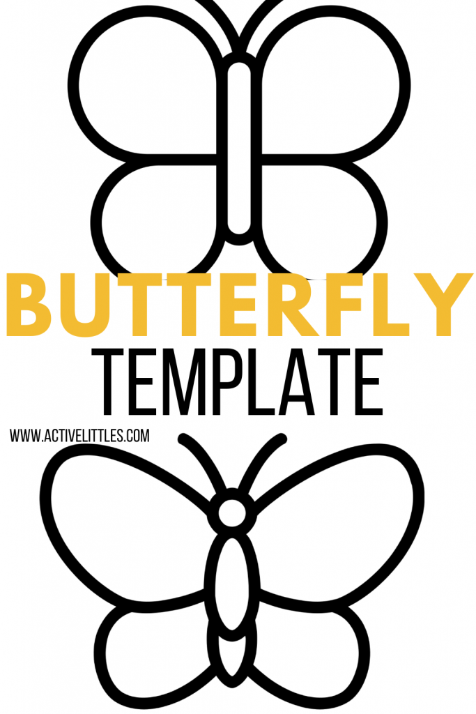 Butterfly template