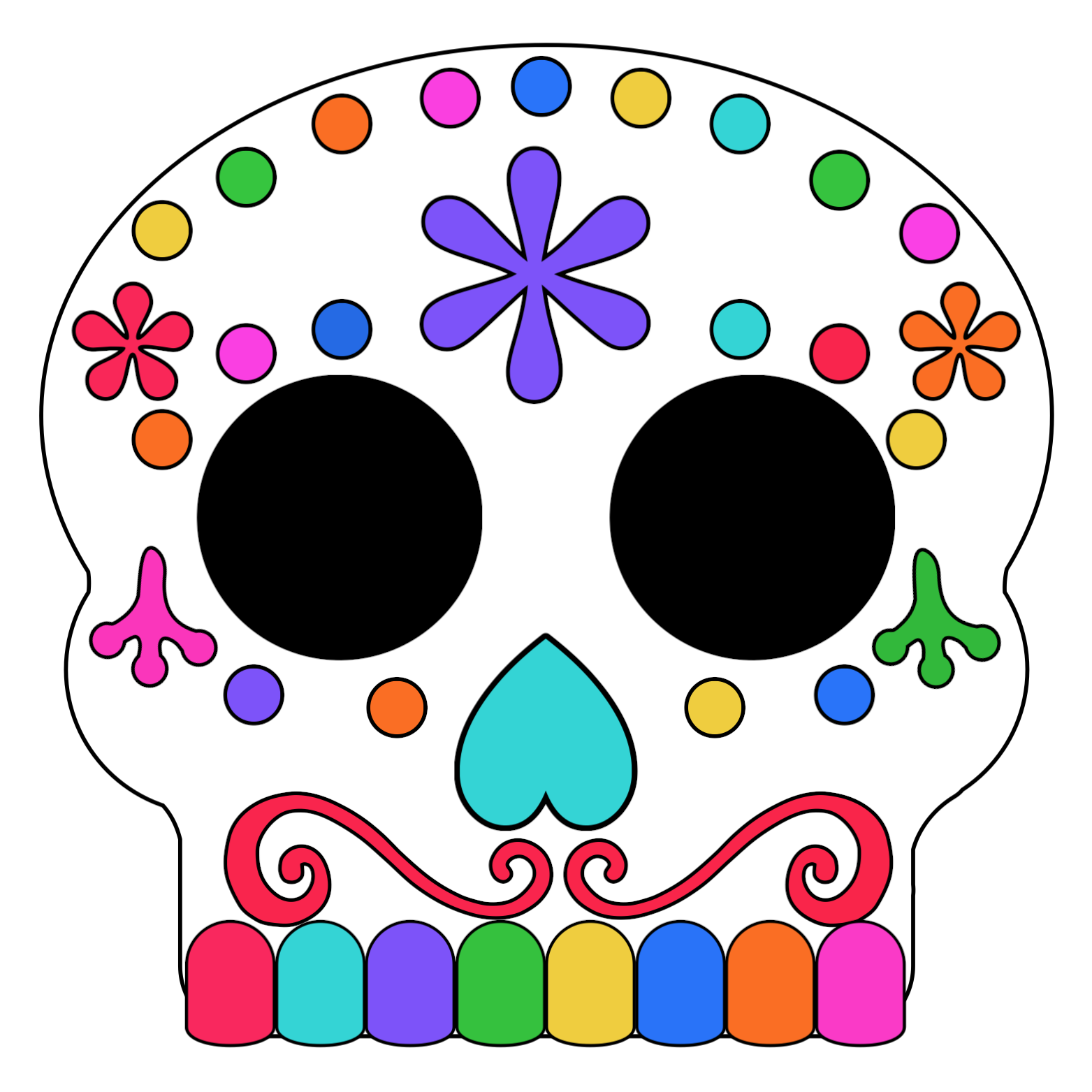 Fun halloween activity skull crafts easy valentine crafts