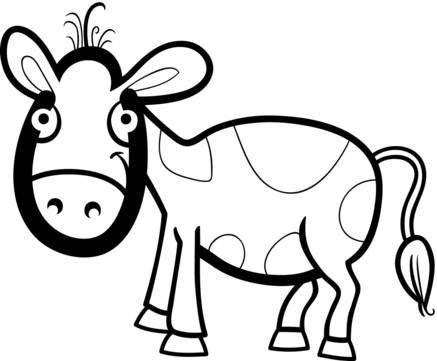 Calf cartoon vector art png images free download on