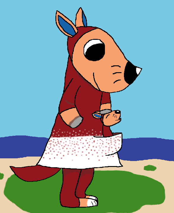 Drawing challenge animal crossing kangaroo by jammy on