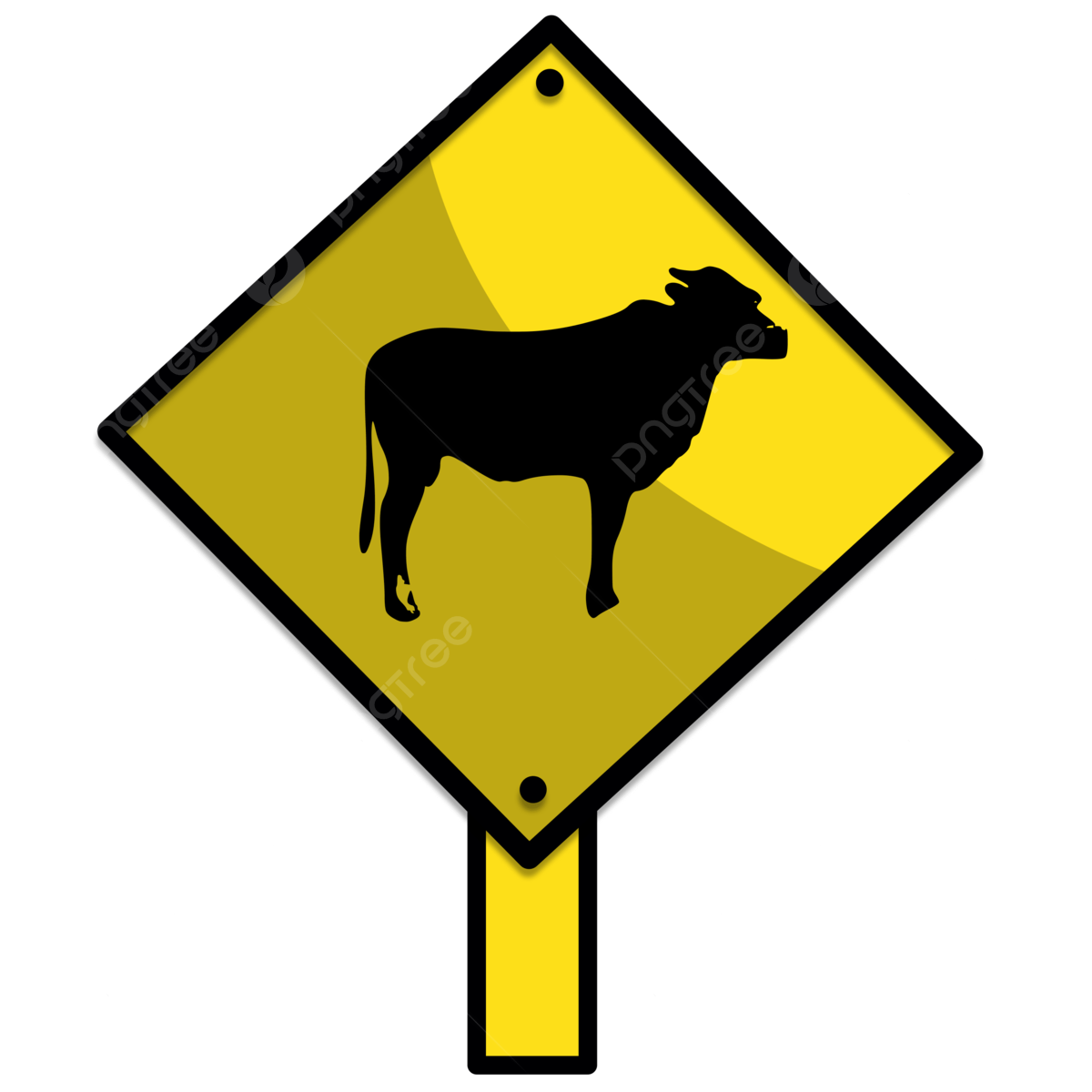 Traffic sign vector hd png images there re farm animals traffic sign icon traffic sign caution png image for free download animal traffic farm animals pet day