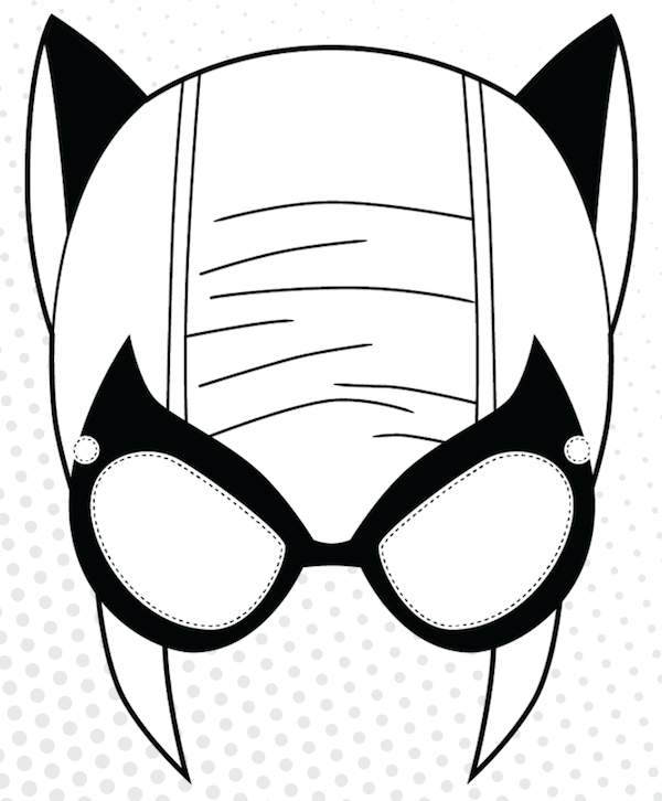Catwoman coloring pages ð to print and color
