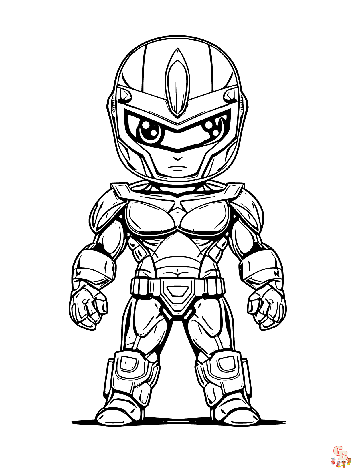 Power rangers pagini de colorat