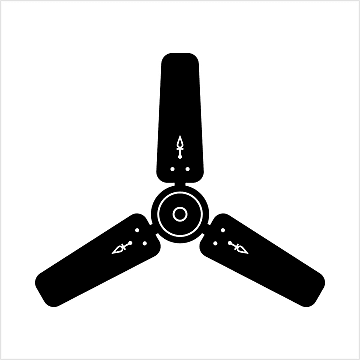 Ceiling fan png vector psd and clipart with transparent background for free download