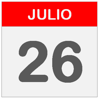 Â ï de julio un dãa o hoy